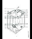 Схема №5 LAVW1230 с изображением Емкоть для порошка для стиралки Aeg 1106796012