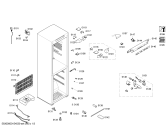 Схема №2 KK25V1110W с изображением Дверь для холодильника Siemens 00712988