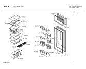 Схема №2 KIV26470IE с изображением Дверь для холодильника Bosch 00235446