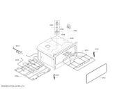 Схема №8 U15E52N3GB с изображением Панель управления для электропечи Bosch 00743049