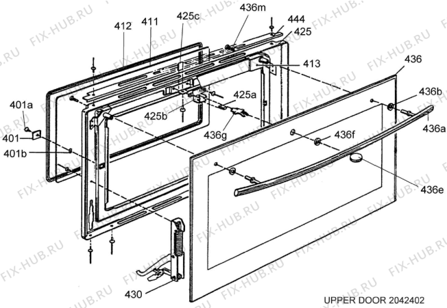 Взрыв-схема вытяжки Gorenje CERAMIC COOKER A123C56A RU   -White FS 50 (900000315, A123C56A) - Схема узла 04