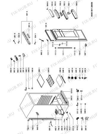 Схема №1 ARC 1790/IX с изображением Сопротивление для холодильника Whirlpool 481206718002