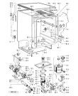 Схема №3 PSS 2000 BL с изображением Обшивка для посудомойки Whirlpool 481945328319