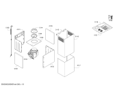 Схема №2 3BC997GX Balay с изображением Вентиляционный канал для электровытяжки Bosch 11028023
