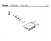 Схема №4 3HI502B с изображением Панель для плиты (духовки) Bosch 00296944