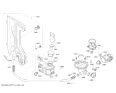 Схема №2 SMS40E62EU с изображением Панель управления для посудомоечной машины Bosch 11002958