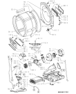 Схема №2 TRKK 6620/2 с изображением Обшивка для сушильной машины Whirlpool 481245214458