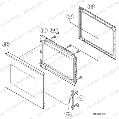 Взрыв-схема микроволновой печи Aeg Electrolux MC1761EA - Схема узла Section 3