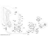 Схема №3 SMV24AX00E Silence с изображением Силовой модуль запрограммированный для посудомойки Siemens 12018301