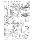 Схема №2 ADG 3440 NB с изображением Обшивка для электропосудомоечной машины Whirlpool 481245370851