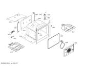Схема №6 HC748541 с изображением Панель управления для духового шкафа Siemens 00707679