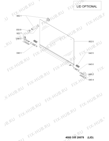 Схема №2 AKT 759 IX с изображением Шланг для плиты (духовки) Whirlpool 481010512842