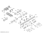 Схема №6 HCE744253R с изображением Панель управления для духового шкафа Bosch 00700320