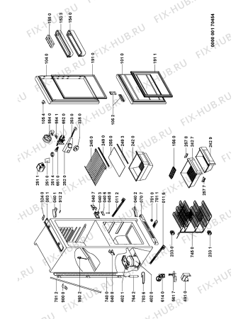 Схема №1 ARL760 (F090467) с изображением Инструкция по эксплуатации для холодильника Indesit C00357561