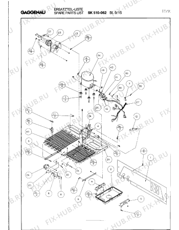 Схема №24 SK510062 с изображением Уплотнитель для холодильника Bosch 00293961