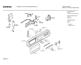 Схема №5 WI53420GB SIWAMAT PLUS 5342 с изображением Панель управления для стиральной машины Siemens 00280941
