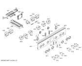 Схема №3 HCE744223U с изображением Панель управления для электропечи Bosch 00700321