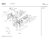 Схема №4 HSV458KEU Bosch с изображением Панель управления для плиты (духовки) Bosch 00446879