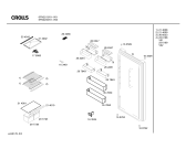 Схема №1 6FN2233 с изображением Наклейка для холодильной камеры Bosch 00359346