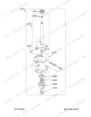 Схема №7 NTW5800TQ0 с изображением Переключатель (таймер) Whirlpool 480110100371