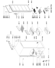 Схема №1 WVE1860 NFX с изображением Часть корпуса для холодильной камеры Whirlpool 481010389873
