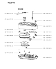 Схема №1 DG532 с изображением Крышка для утюга (парогенератора) Rowenta CS-00097575