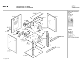 Схема №5 HBN9361GB с изображением Фронтальное стекло для плиты (духовки) Bosch 00361511