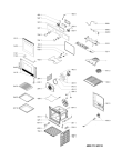 Схема №1 FA4 841 JC IX HA с изображением Всякое для плиты (духовки) Whirlpool 481010900944