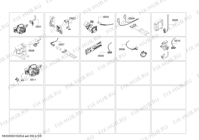 Схема №4 WLK202C01W Maxx 6.2 с изображением Модуль управления, запрограммированный для стиральной машины Bosch 11021855