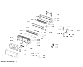 Схема №1 B1ZMI12903 с изображением Вентиляционная решетка для кондиционера Bosch 00685527