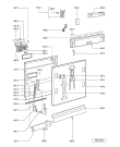 Схема №1 ADG 9020 с изображением Панель для посудомойки Whirlpool 480140101342