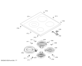 Схема №7 HCE853960F с изображением Ручка конфорки для духового шкафа Bosch 00619458