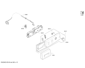 Схема №5 WTE8631PEE с изображением Панель управления для сушилки Bosch 00702083
