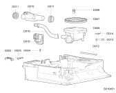 Схема №8 GS 4961/1 IX с изображением Вноска для посудомойки Whirlpool 481290508466