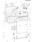 Схема №2 PSG61IX (F022298) с изображением Панель для посудомойки Indesit C00073872