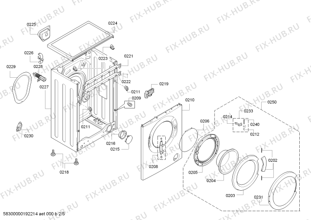 Схема №3 WLG51SH00R с изображением Силовой модуль для стиралки Bosch 11006715