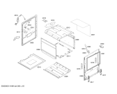 Схема №4 FSF14M32EH с изображением Декоративная панель для плиты (духовки) Bosch 00440802