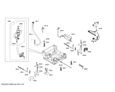 Схема №5 SPI53M12EU с изображением Передняя панель для посудомоечной машины Bosch 00707503