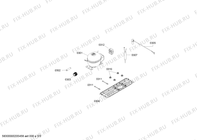 Схема №2 KG28UA220C, CN FRFC Domestic с изображением Выдвижной ящик для холодильника Siemens 11014044