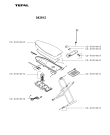 Схема №1 543912 с изображением Запчасть для гладильной доски Tefal CS-00094667