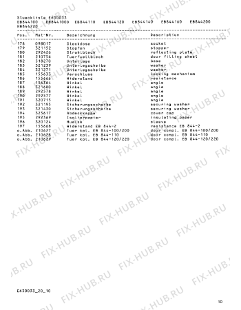 Схема №13 EB844110 с изображением Панель управления для духового шкафа Bosch 00291509