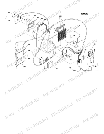 Взрыв-схема плиты (духовки) Ariston WL24 (F078296) - Схема узла