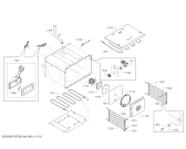 Схема №13 PRD48NCSGC с изображением Вставная полка для электропечи Bosch 00774616
