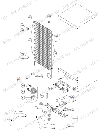 Схема №3 KRF4141AW (419333, HZZS24264) с изображением Ящичек для холодильника Gorenje 438069