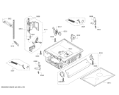 Схема №3 SGS45M02II с изображением Передняя панель для электропосудомоечной машины Bosch 00665913
