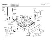 Схема №4 SE25200EU с изображением Передняя панель для посудомойки Siemens 00352046