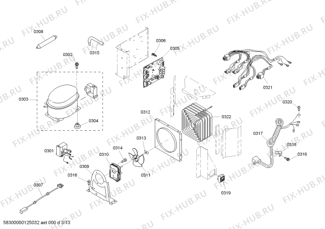 Схема №11 KBUIT4255E с изображением Шайба для посудомойки Bosch 00487809