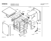 Схема №5 SE25A293FF с изображением Набор кнопок для посудомойки Siemens 00187350