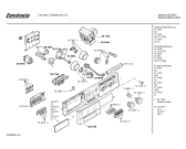 Схема №3 CW22010CH CW2201 с изображением Вкладыш в панель для стиралки Bosch 00092371