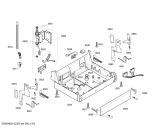 Схема №5 SGU57M05EX с изображением Модуль управления для посудомойки Bosch 00499977